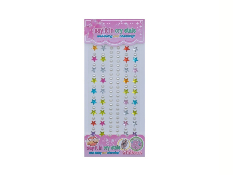 Bracelet Pearl Gems Crystal Stickers