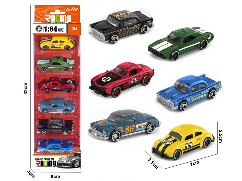 1:64 Slide Alloy Vintage Cars