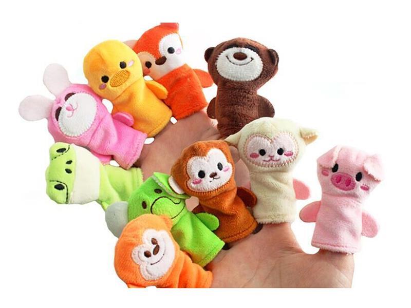 Finger Puppets, Baby Hand Puppets, Performance Cloth Puppets, Plush Toys