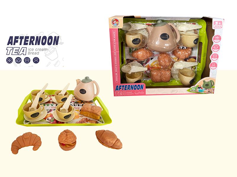 Pretend Play Toys Afternoon Tea Bread Set
