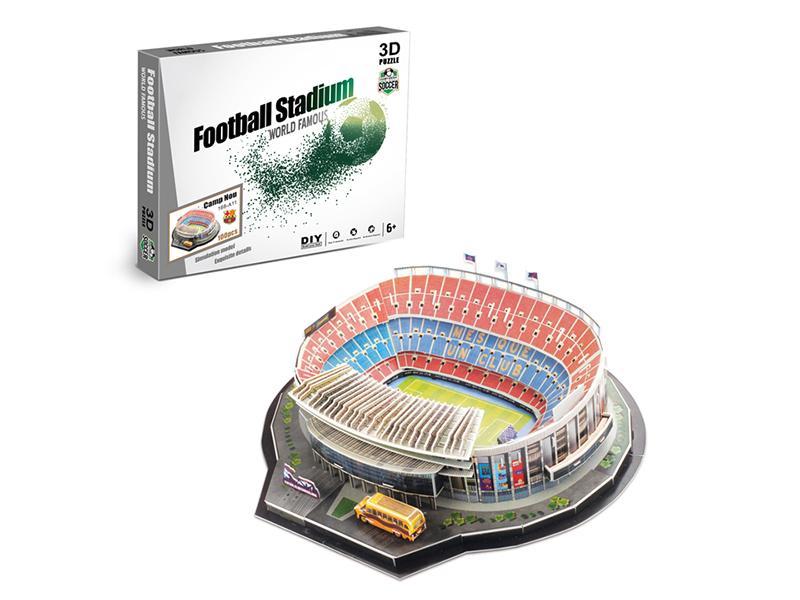 100PCS Football Stadium 3D Puzzle