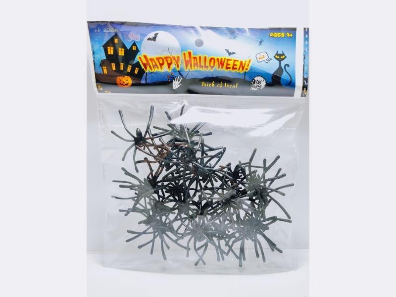 Halloween Long-Legged Spider, 30Pcs [Glow-In-The-Dark]