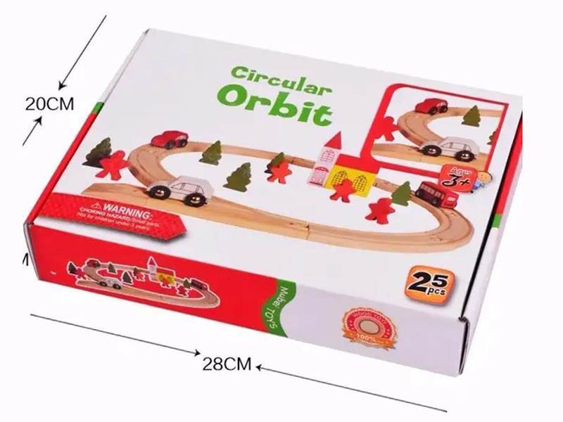 Wooden Track Car