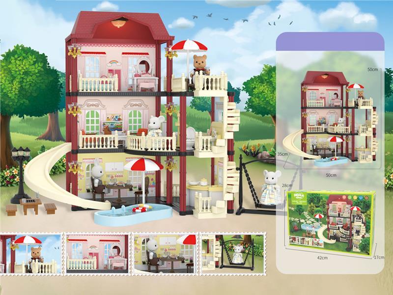 Luxury Home Stay Suit (With Dolls)