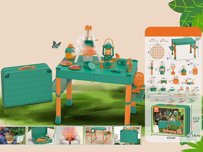 Portable Storage Table Outdoor Camping Set