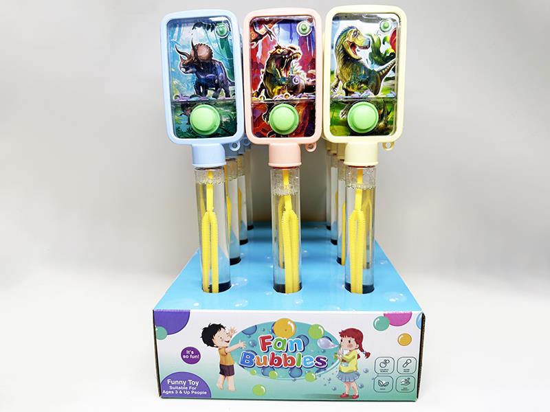 30CM Dinosaur Water Game Bubble Sticks 12pcs