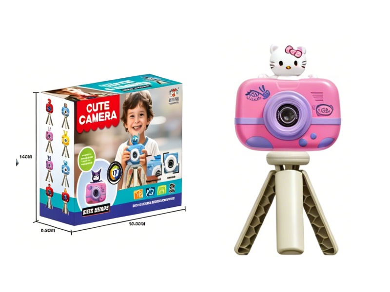 Children'S Camera Can Take Photos, Record Videos And Play Games (In  Shape Of Kt Cat)