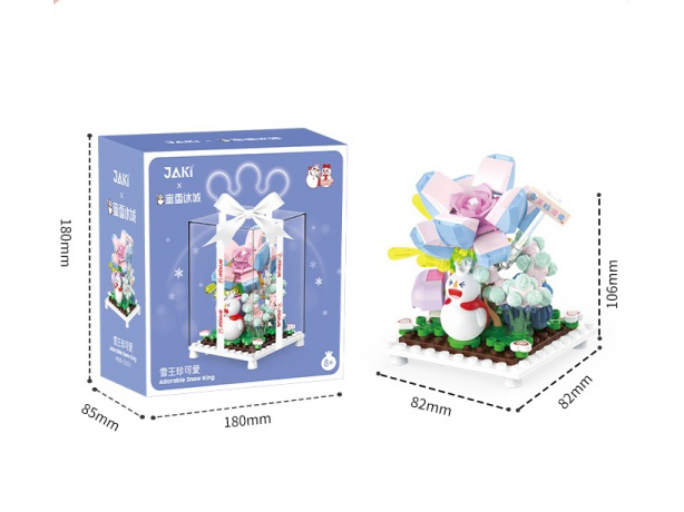 Building Block: Snow King Zhen Is Cute