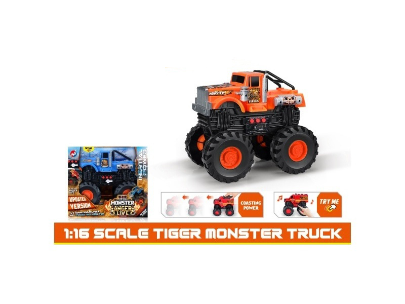 1:16 Fire Wheel Pickup Truck Inertia Vehicle [With Lights And Music]