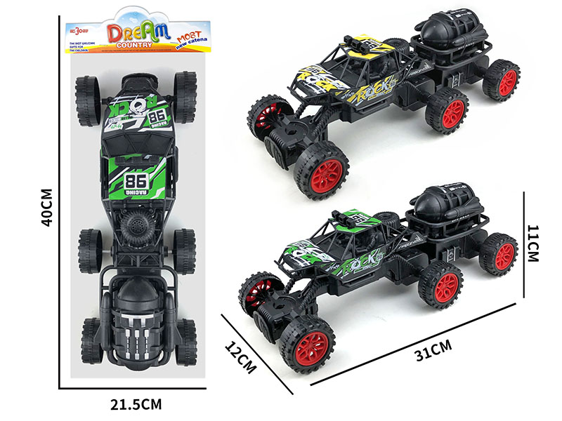 Slide 6 Wheel Climbing Vehicle