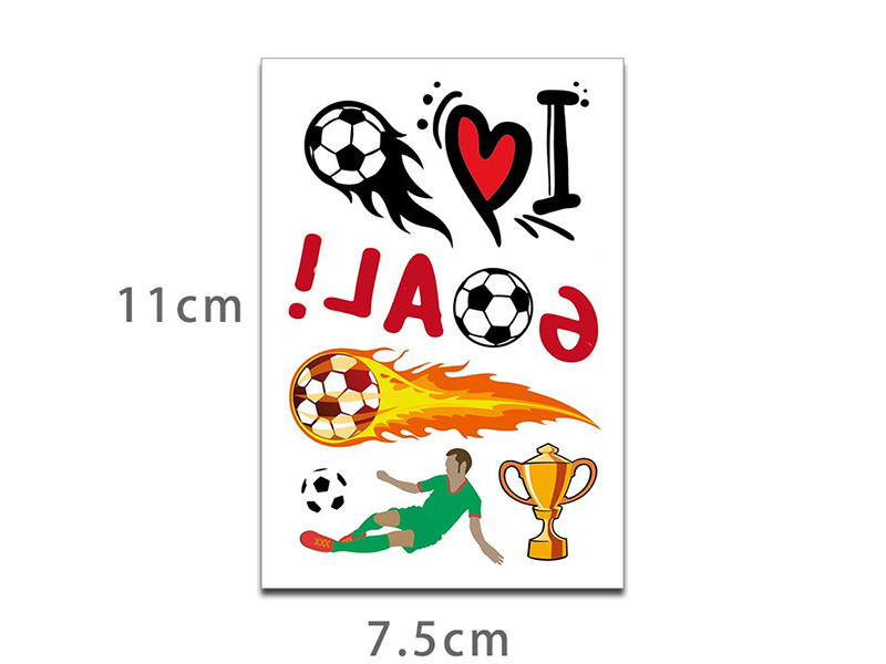 Football Tattoo Stickers