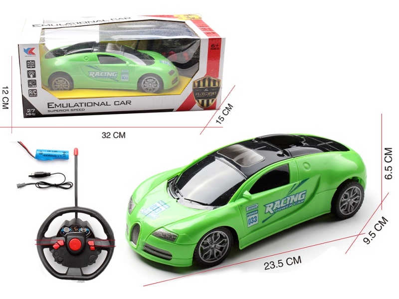 1:18 4CH Steering Wheel Bugatti Racing: With 3D Lighting