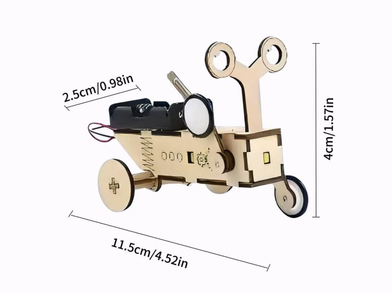 DIY Wooden Crawling Robot