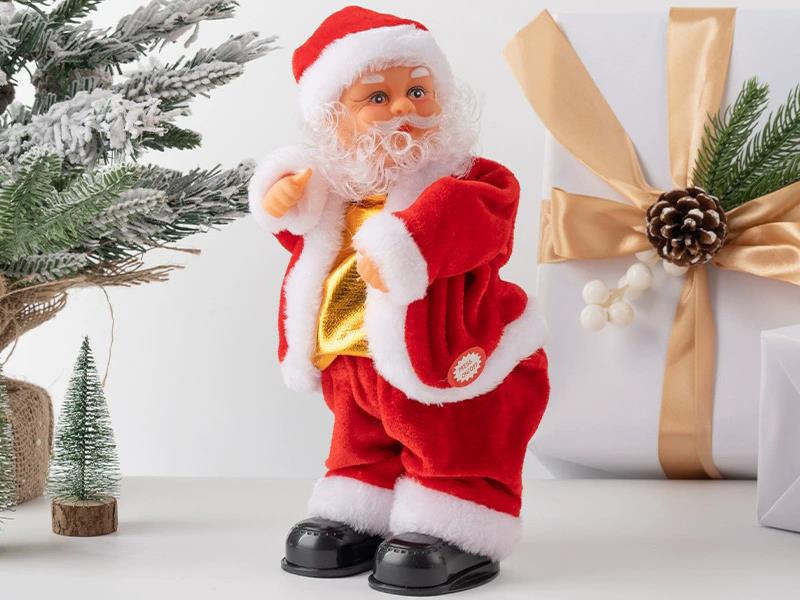 B/O Dancing Santa Claus Toy