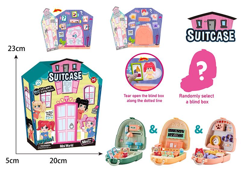 Miniature Scene Series Suitcase Blind Box