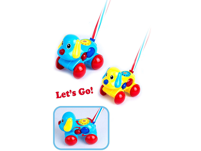 Hand Push Dog Toy