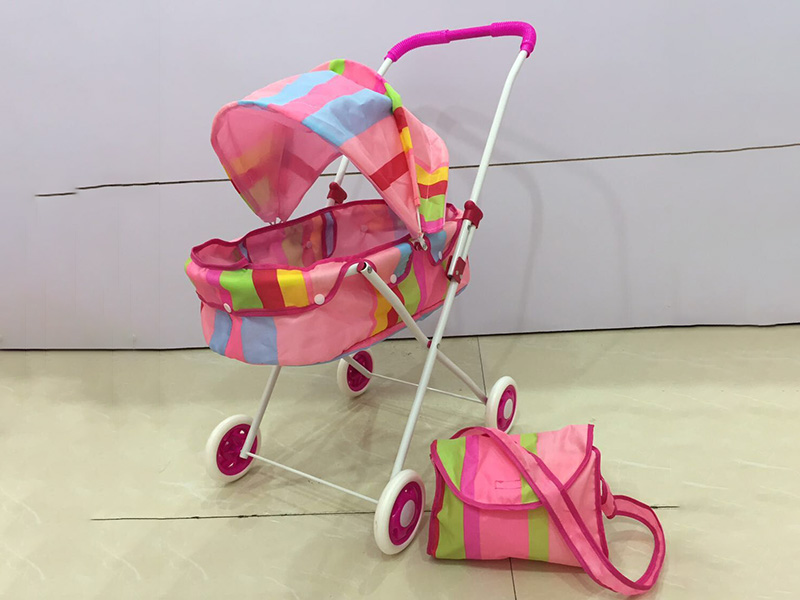 Double Layer Cloth Stroller Toy(Small Wheel)