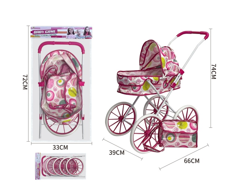 Iron Stroller Toy(Extra Large Wheel)