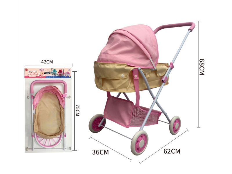 Thick Cloth Baby Stroller Toy(Small Wheel)