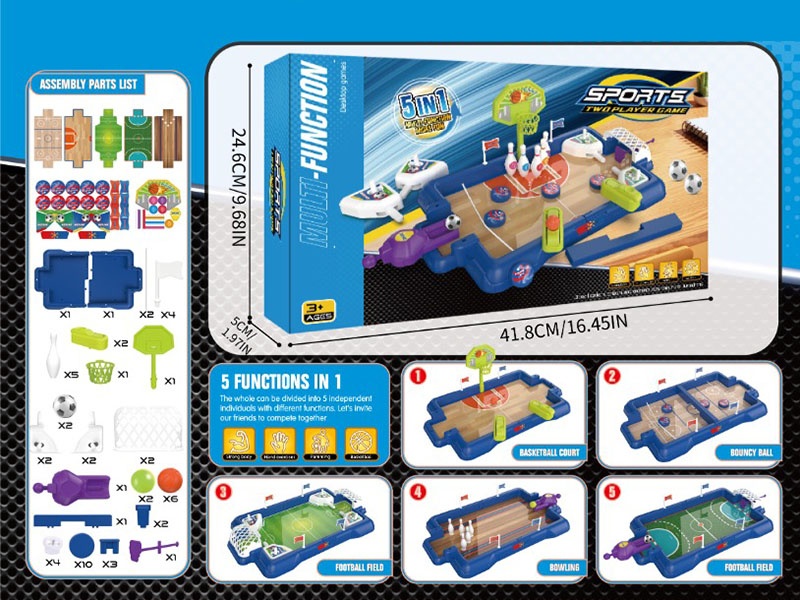 5 In 1 Board Game