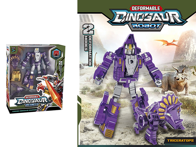 Transformation Dinosaur Robot - Triceratops
