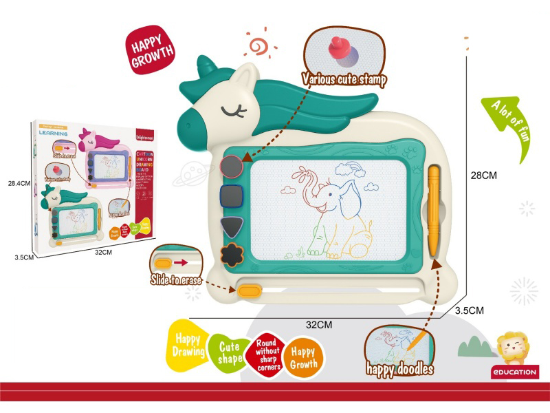 Unicorn Color Drawing Board
