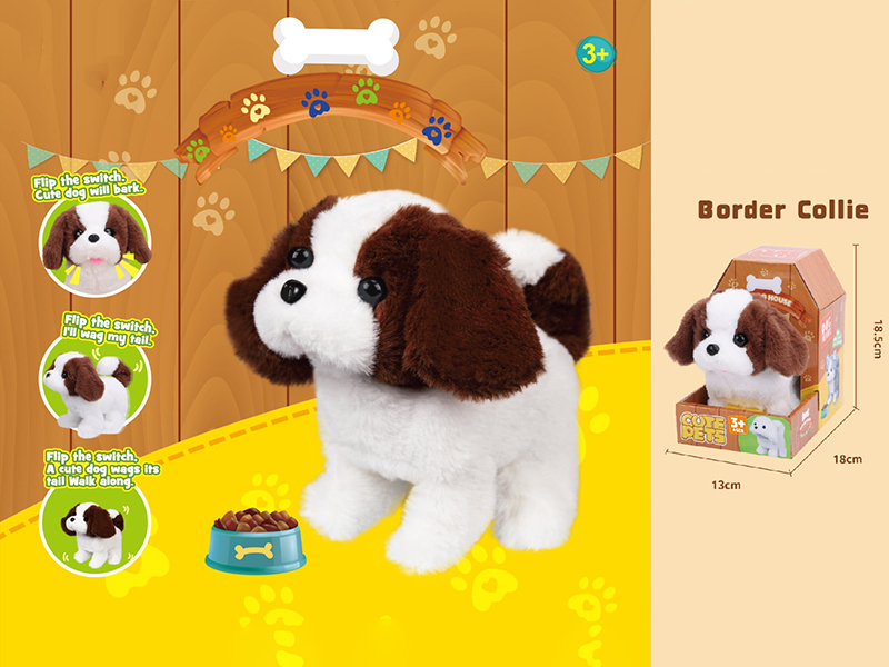 Electric Plush Pet - Saint Bernard