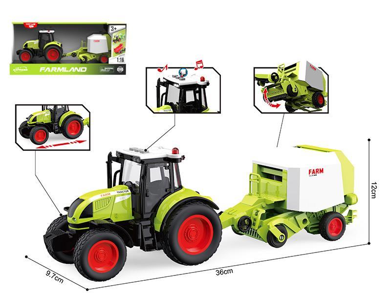 1:16 Friction Farm Baling Machine(Sound And Light)