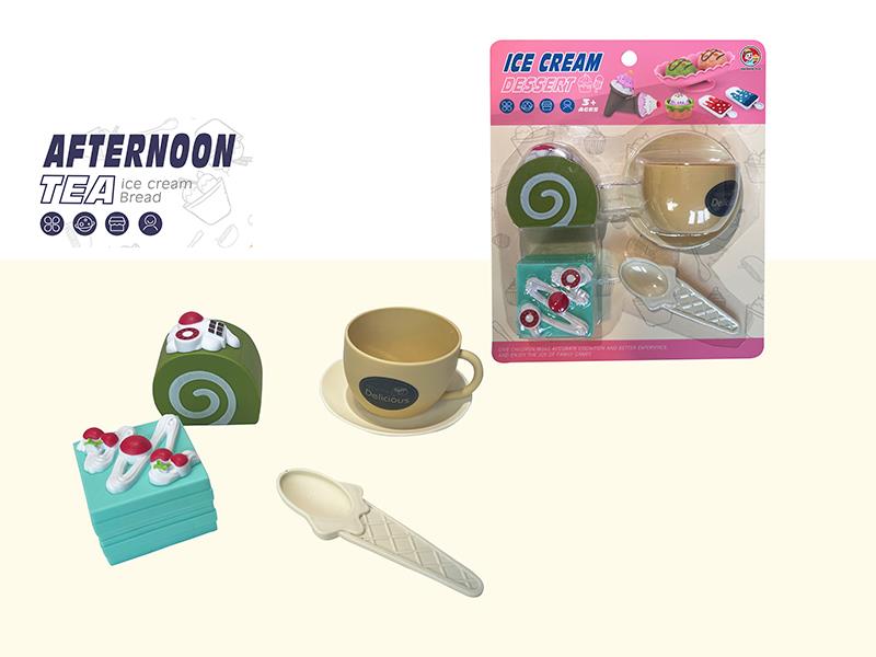 Pretend Play Toys Afternoon Tea Cake Dessert Set