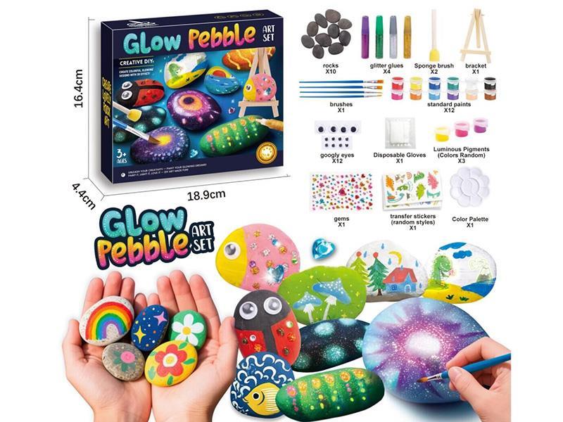 DIY Color Drawing Pebble Set