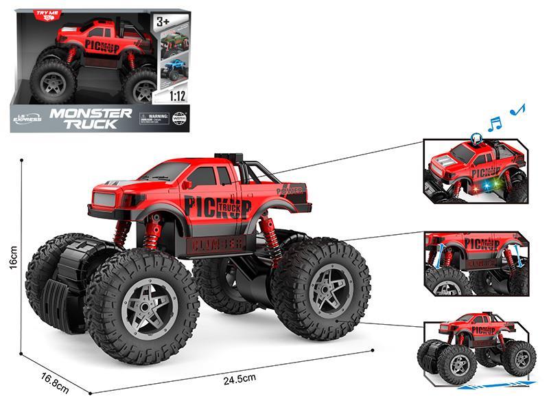 1:12 Friction Cross Country Car(4WD,Compressions,Aseismatic Function)
