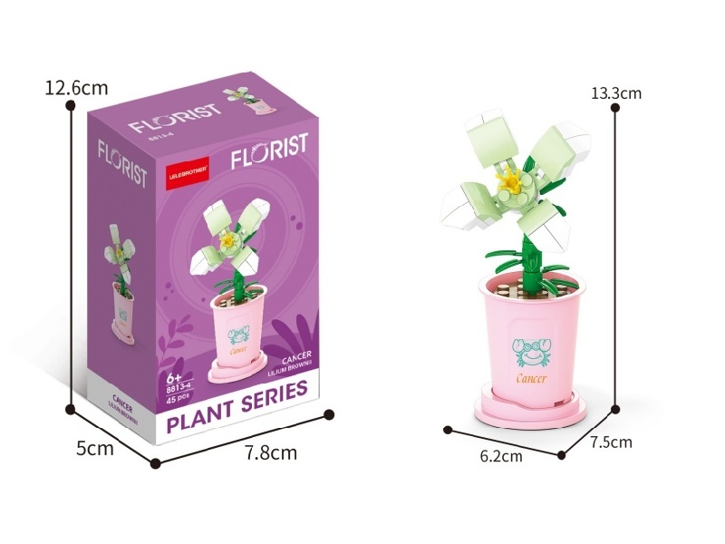 Cancer Lily 45Pcs