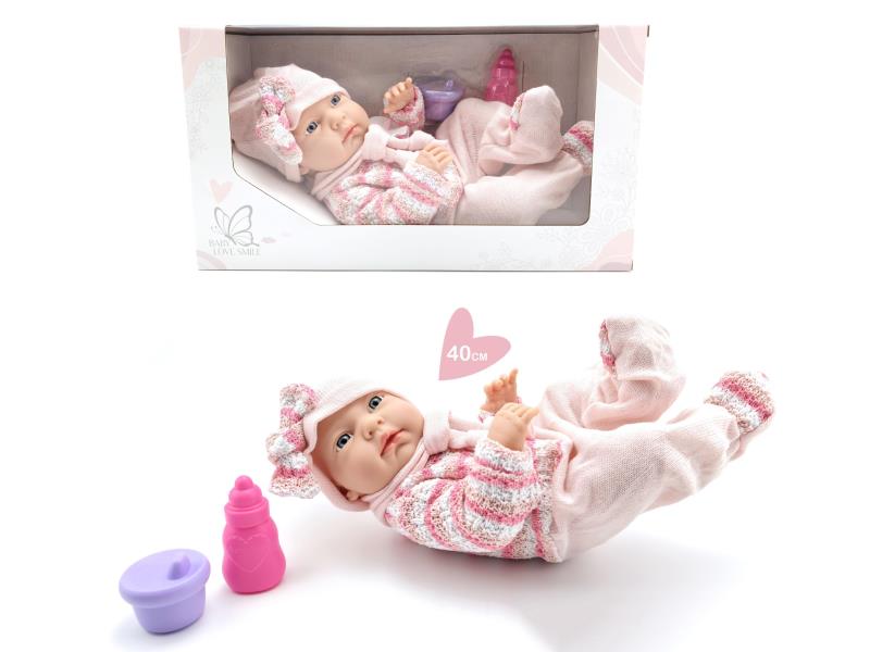 16-Inch Eco-Friendly All-Plastic Doll