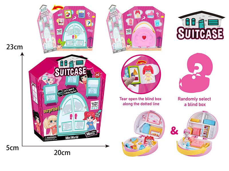 Miniature Scene Series Suitcase Blind Box