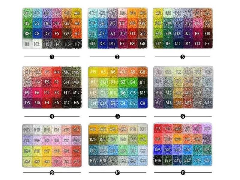 24 Colors DIY Beans