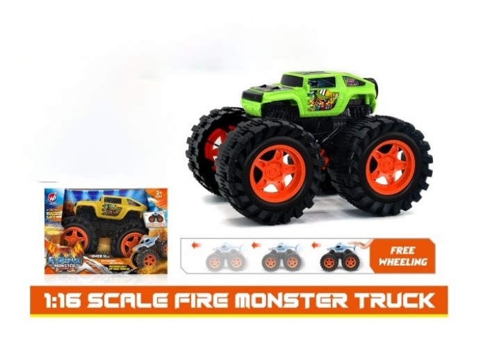 1:16 Fire Wheel Hummer Inertia Vehicle