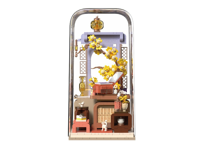 Cangxian Pavilion Building Blocks 778pcs
