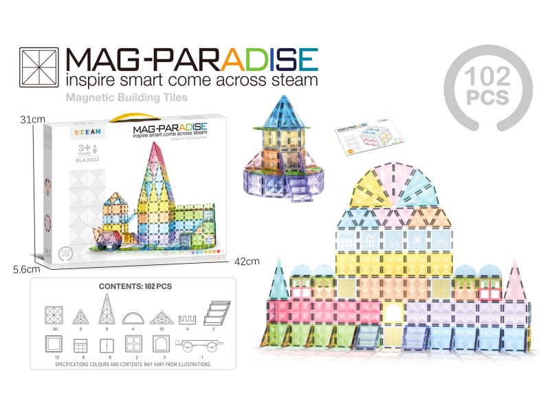 Star Diamond Magnetic Sheet -102 Pieces