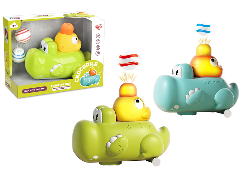 Electric Crocodile Floating Ball Toy