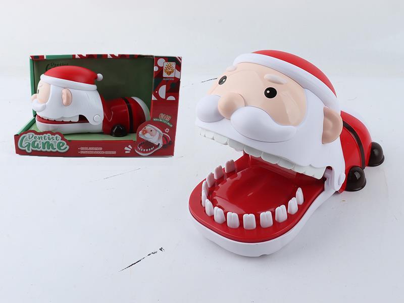 Santa Claus Bite Finger Game With Sound And Light