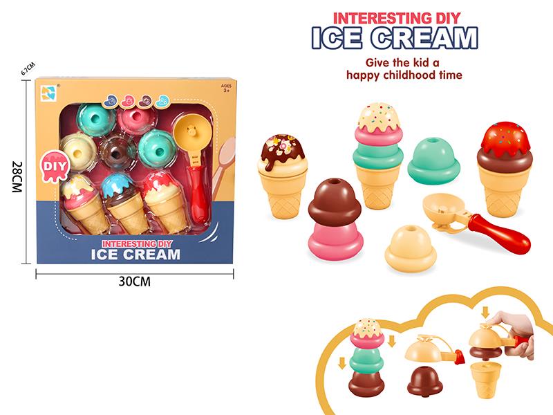Interesting DIY Ice Cream Set
