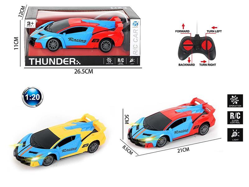 4-Channel Remote Control Racing Car With Light
