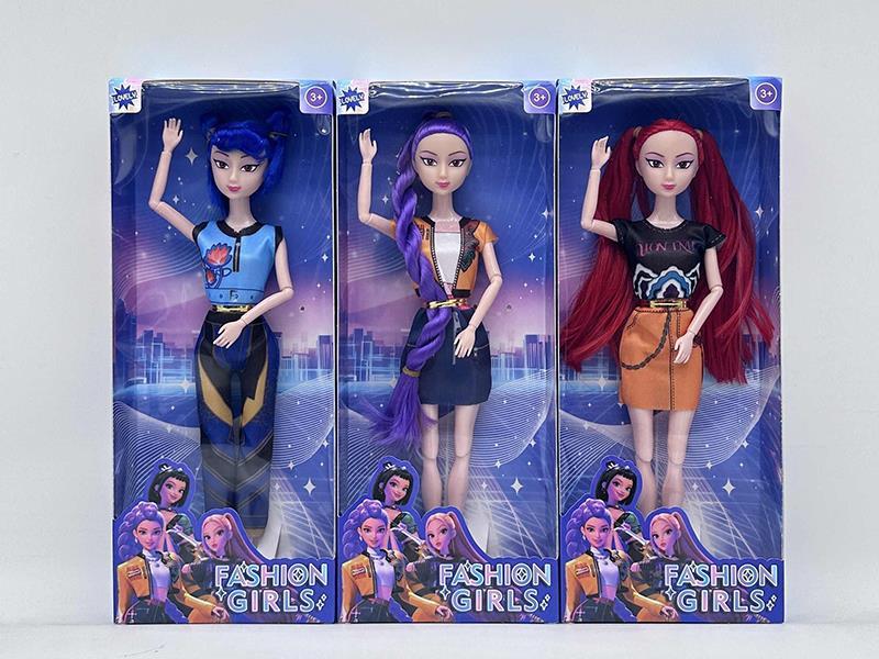 11.5-Inch Solid Body. 11-joint K-POP Witch Hunter Dolls (3 Mixed Sets)