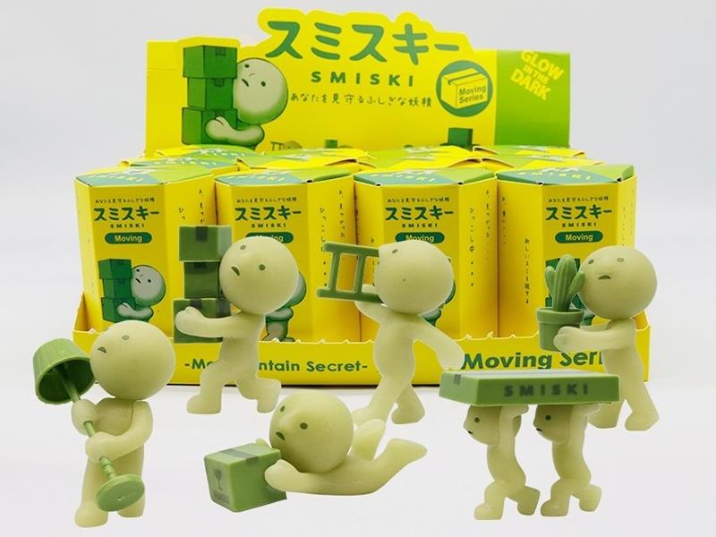SMISKI Moving Series Mini Figures 12pcs