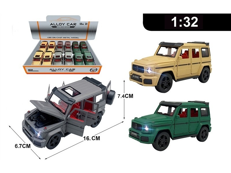 1:32 Alloy Model Display Box With Force/With Light And Sound, 3 Ag13 Batteries Included