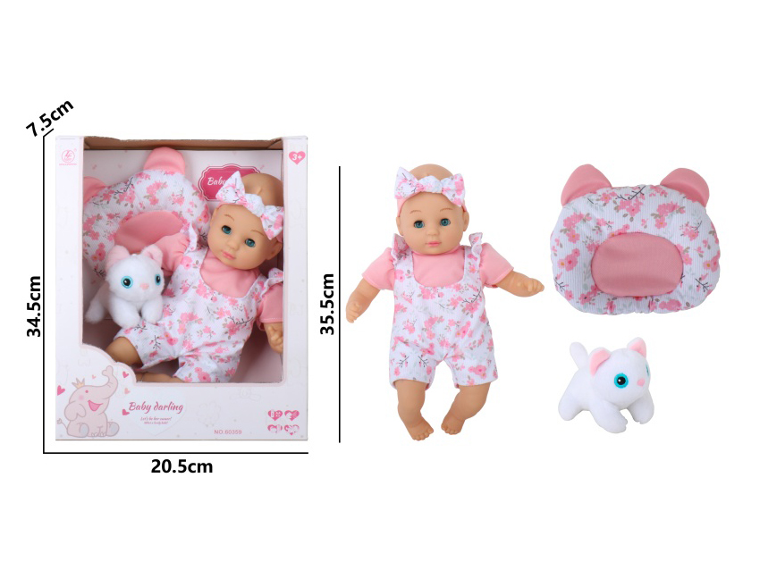 14-Inch Non-C Filled Cotton Doll Accessory