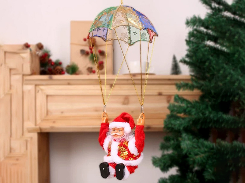 Parachute Santa Claus Toy