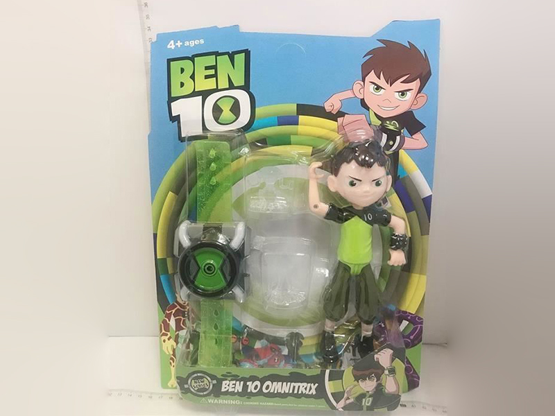 BEN10 Action Figure Watch Set