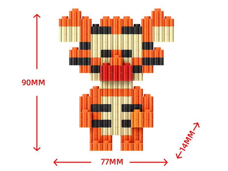 Tigger Building Blocks 136+pcs