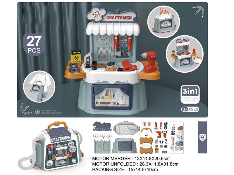 Tool Handbag  3 In 1(27PCS)